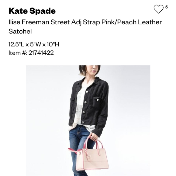 Kate Spade Ilise Freeman Satchel - Picture 15 of 16